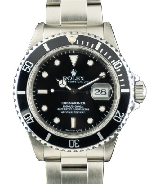 rolex submariner referenza 16610|rolex submariner 16610 specs.